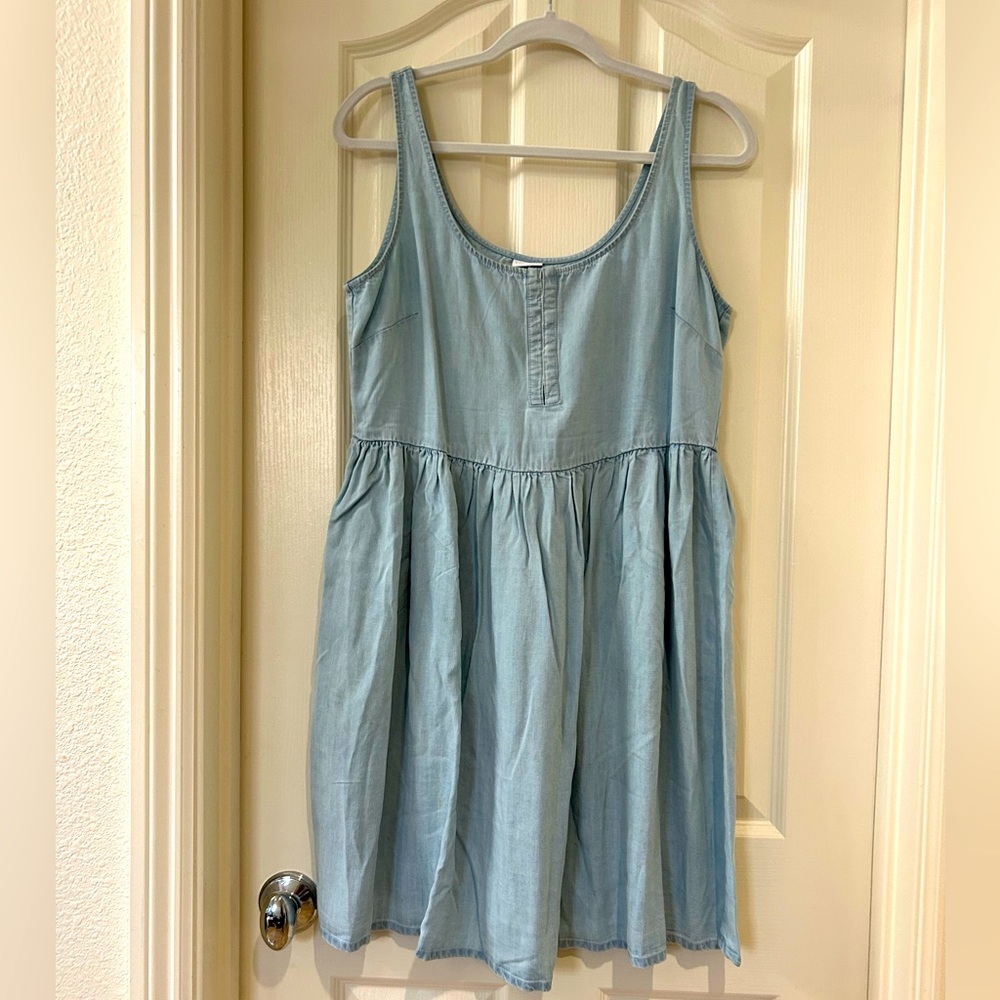 Lascana chambray denim dress, size L